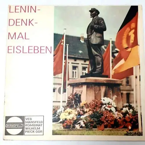 DDR Mikrorillenplatte Lenin Denkmal Eisleben