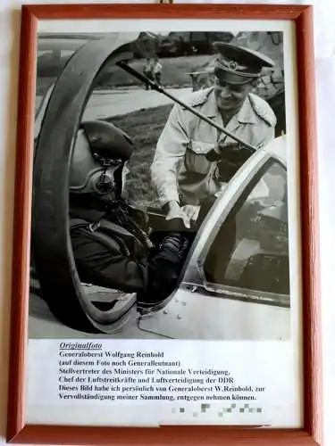 DDR NVA Bild Generaloberst Wolfgang Reinhold 