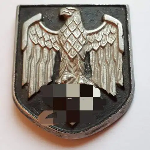 2.WK Wappenschild für Tropenhelm des Heeres