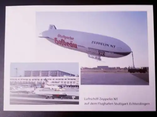 Zeppelinpost Flug des Zeppelin NT zum 153.Cannstatter Volksfest 1998