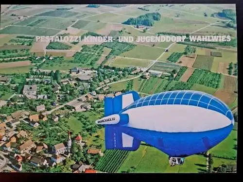 Zeppelinpost Luftschiff Bodensee II Jubiläumsfahrt 1150 Jahre Wahlwies 1989