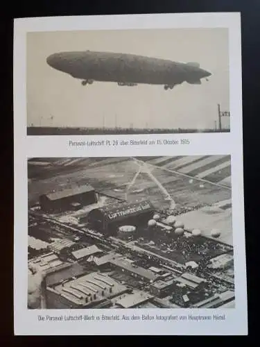 Zeppelinpost Jubiläumsfahrt Bodensee II 1990 Erinnerung an PL 26 in Bitterfeld 1915