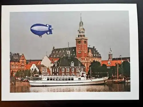 Zeppelinpost Luftschiff Bodensee II bei der Quadronale Leer 1990