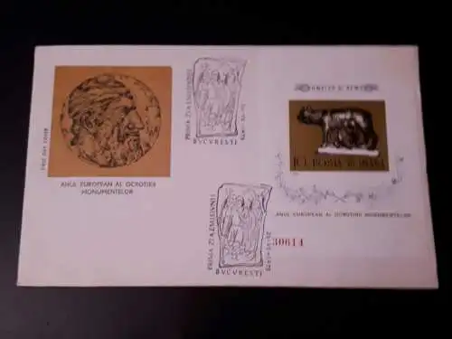 FDC First Day Cover Rumänien 