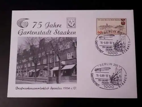 75 Jahre Gartenstadt Staaken 1989