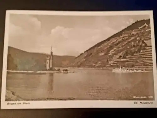 Ansichtskarte Bingen am Rhein - Der Mäuseturm