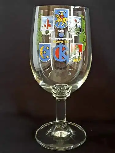 Bierglas CK VEB Getränkekombinat Schwerin