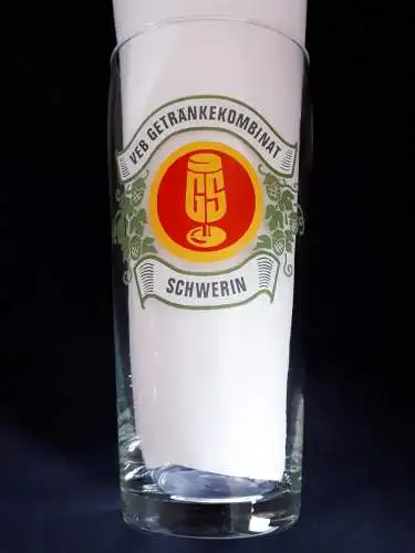 Bierglas VEB Getränkekombinat Schwerin