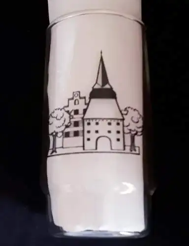 Bierglas 100 Jahre VEB Rostocker Brauerei