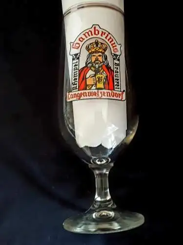 Bierglas Gambrinus Langenwetzendorf