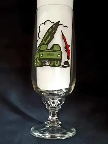 Bierglas DDR NVA Raketentruppen