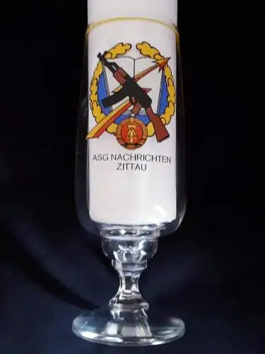Bierglas ASG Nachrichten Zittau