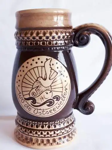 Bierkrug Humpen DDR Betriebserholungsheim Graal Müritz