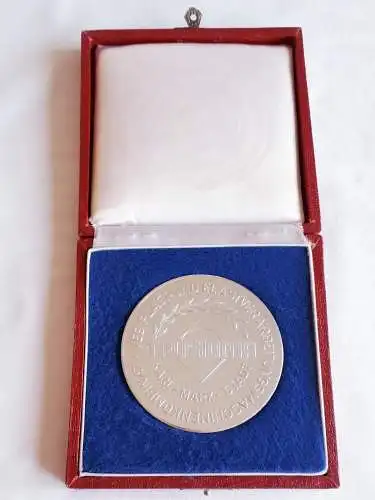 DDR Medaille Trusioma Karl-Marx-Stadt Für ausgezeichnete Qualitätsarbeit