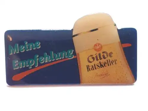 Pin Anstecker Gilde Ratskeller Premium Pilsner