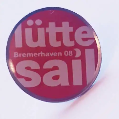 Pin Anstecker Lütte Sail Bremerhaven 08