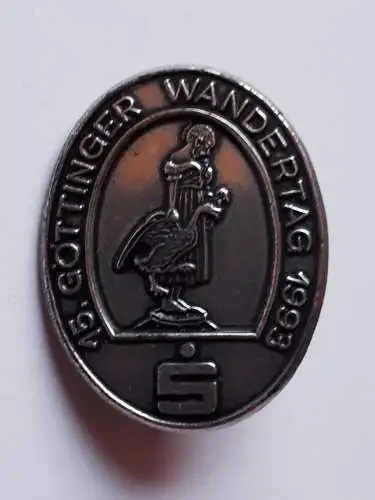 Anstecker Pin Sparkasse 15.Göttinger Wandertag 1993