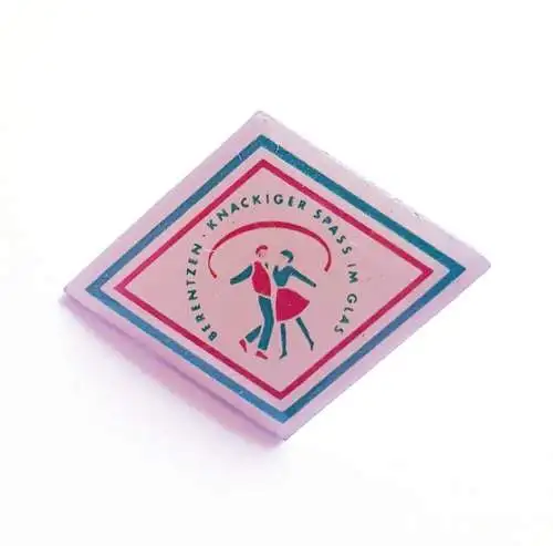 Pin Anstecker Berentzen Knackiger Spaß im Glas