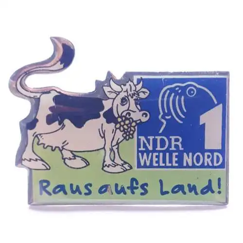 Pin Anstecker NDR 1 Welle Nord - Raus auf`s Land!