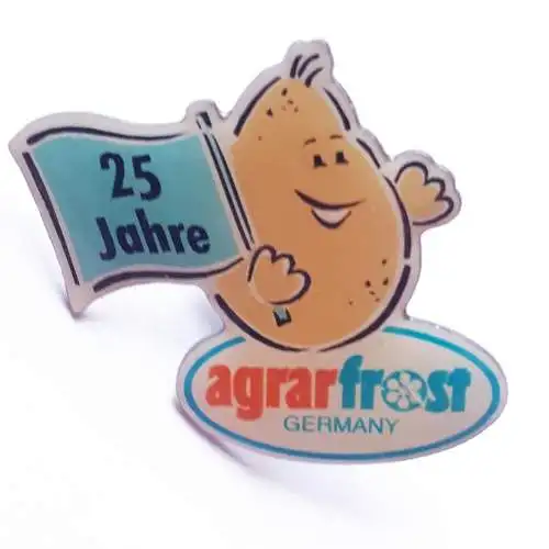 Pin Anstecker 25 Jahre agrarfrost Germany