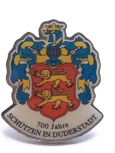 Pin Anstecker 700 Jahre Schützen in Duderstadt