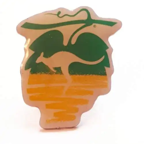 Anstecker Pin Australien Känguru
