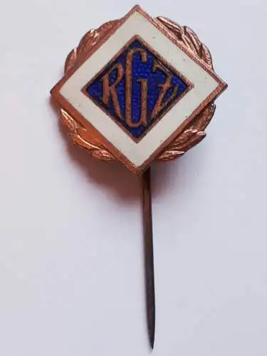 DDR RGZ Anstecknadel Rasse Geflügel Züchter