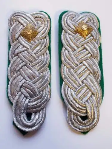 DDR NVA Grenztruppen Schulterstücke Major