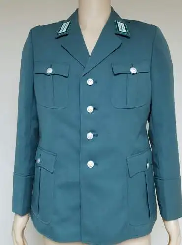 DDR MdI VoPo Volkspolizei Uniformjacke Unteroffizier Gr. g 52 mit Metallauflage