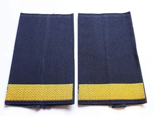 Bundeswehr Marine Aufschiebeschlaufen Leutnant zur See