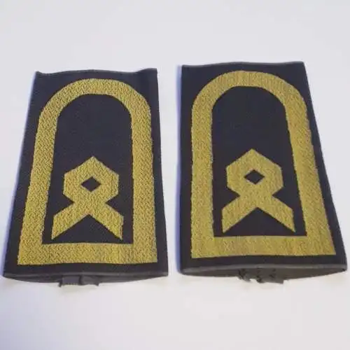 Bundeswehr Marine Aufschiebeschlaufen Hauptbootsmann oliv