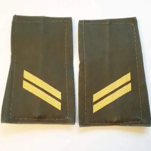 Bundeswehr Marine Aufschiebeschlaufen Obergefreiter Klett oliv