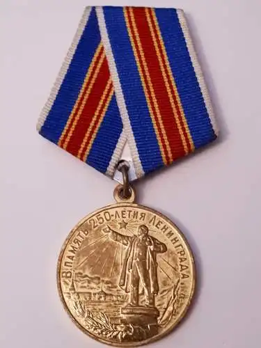 Medaille 250 Jahre Leningrad