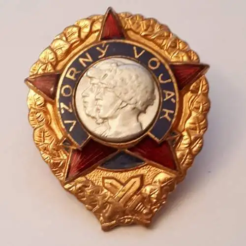 Tschechoslowakei Militärabzeichen