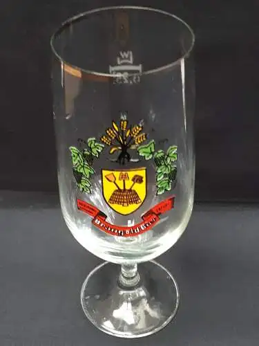 Bierglas Braugold Bier Erfurt