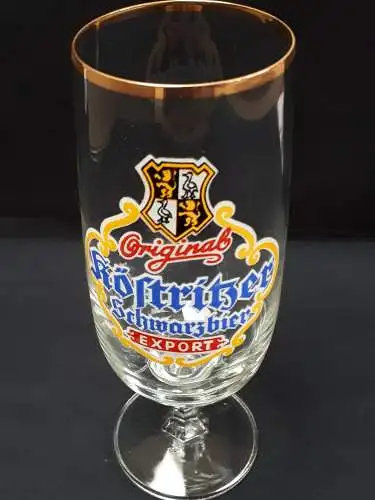 Bierglas Original Köstritzer Schwarzbier Export
