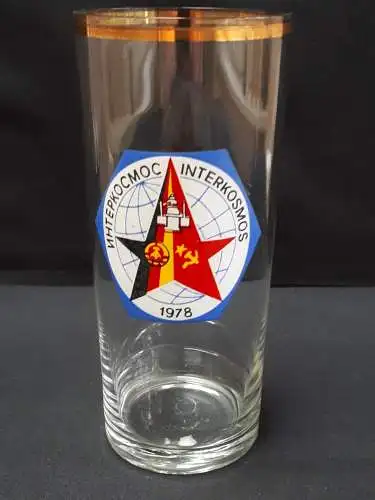 Trinkglas Interkosmos 1978