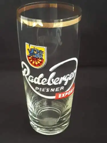 Bierglas Radeberger Pilsner Export