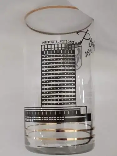Trinkglas Sammelglas Potsdam Sehenswürdigkeiten