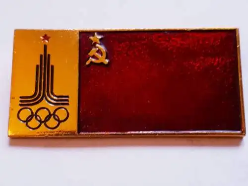 Anstecker Olympische Sommerspiele Moskau 1980