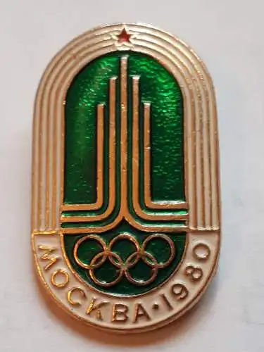 Abzeichen Anstecker Olympia Moskau 1980 