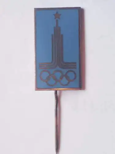 Anstecknadel Olympia Moskau 1980
