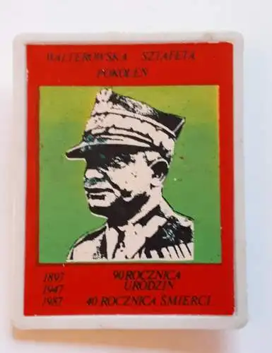 Polen Anstecker 40.Todestag von Wladlyslaw Sikorski 