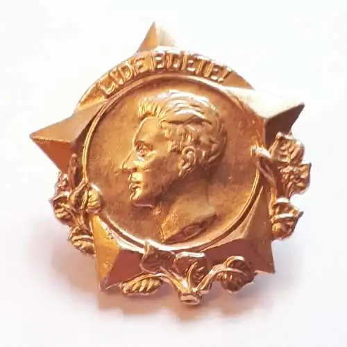 Anstecker Tschechien Julius Fucik 1.Klasse