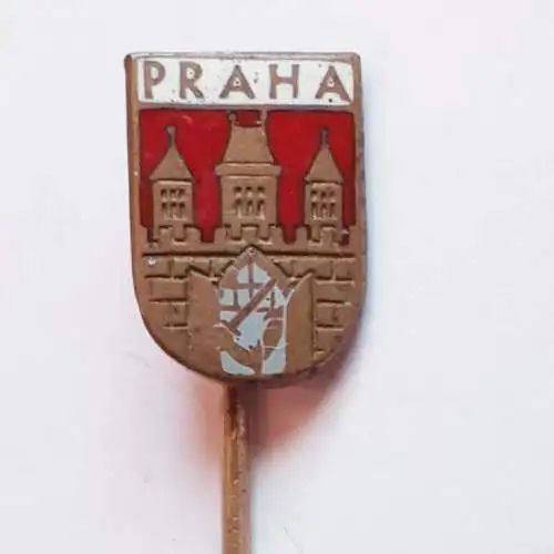 Anstecknadel Polen Stadtwappen Prag