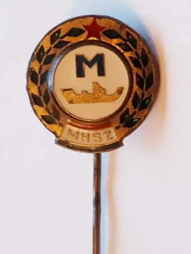 Anstecker Ungarn Motorsportabzeichen MHSZ Modellbausport Schiffe