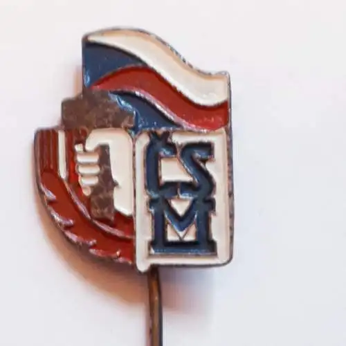 Anstecknadel Tschechoslowakei Mitgliedsabzeichen des sozialistischen Jugendverbands