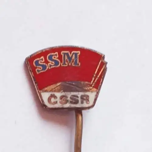 Anstecknadel Tschechoslowakei Sozialistischer Jugendverband