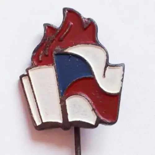 Anstecker Tschechoslowakei Pionierorganisation des sozialistischen Jugendverbands