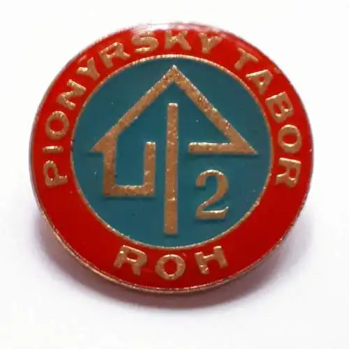 Abzeichen Tschechoslowakei Pionierlager Tabor